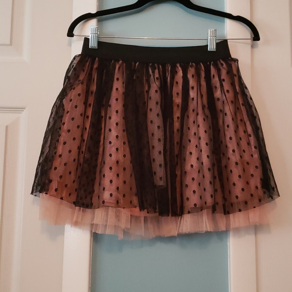 Juniors Tafata Lined Skirt